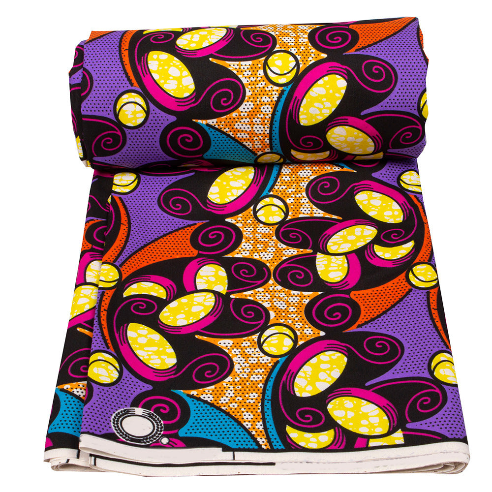 Fashionable African Ethnic Batik Printed Fabric