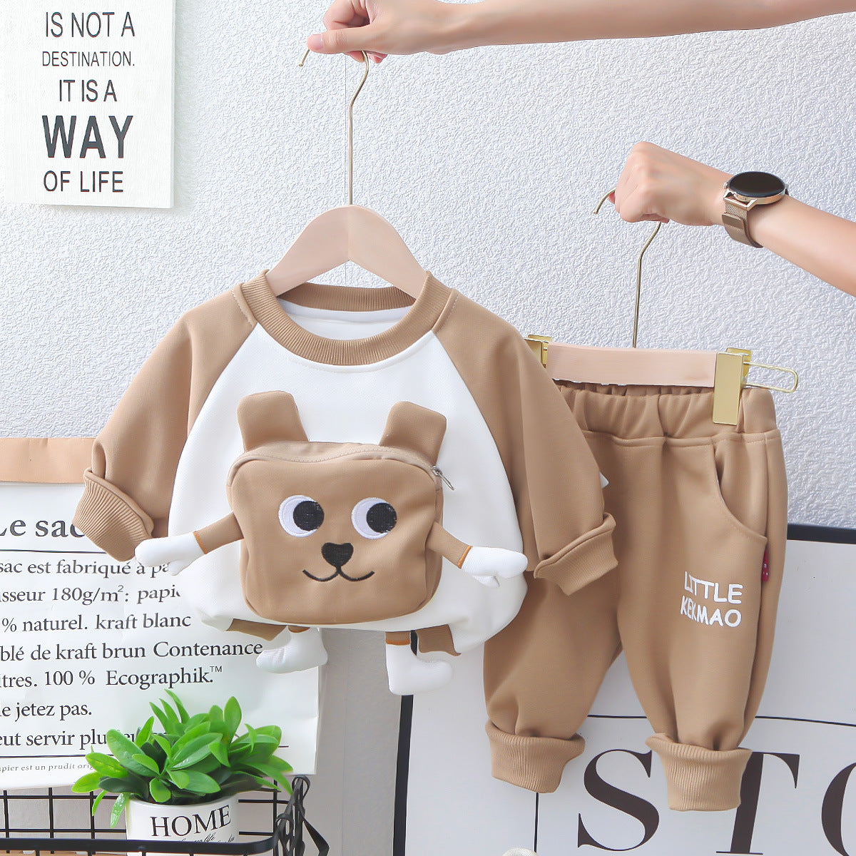 Baby Boy Autumn Clothes Suit Western Style