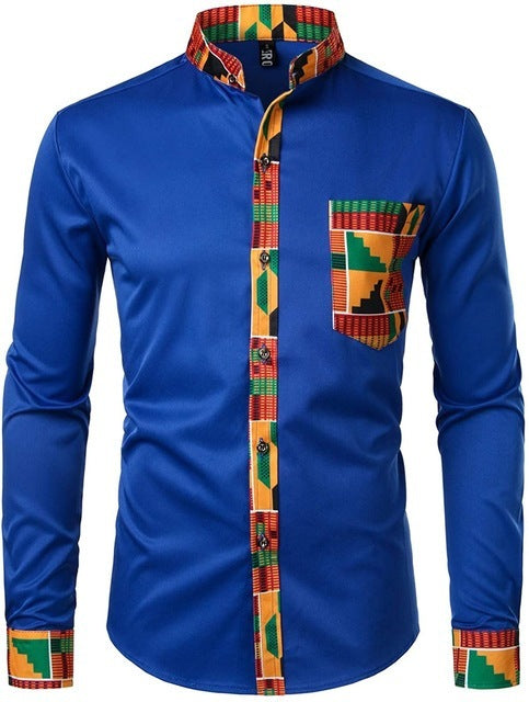 Men's Hipster African Dashiki Tribal Graphics