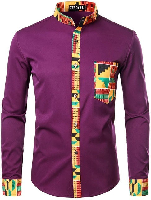 Men's Hipster African Dashiki Tribal Graphics