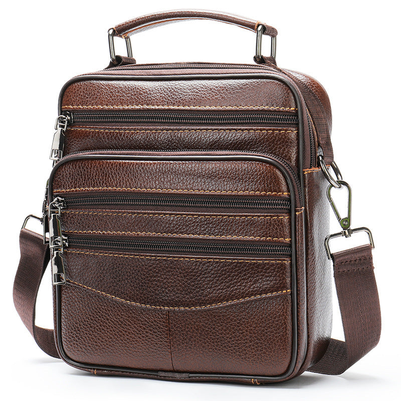 Men's Business Light Luxury Shoulder Messenger Bag