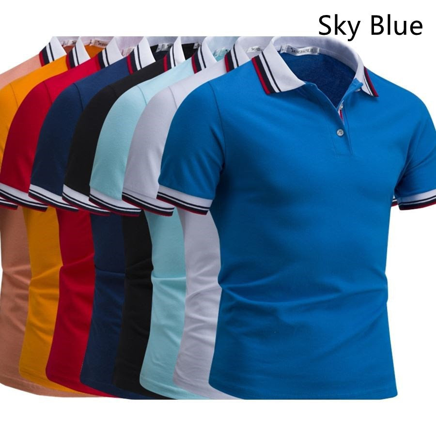 Men's Fashion Casual Lapel Polo Shirt