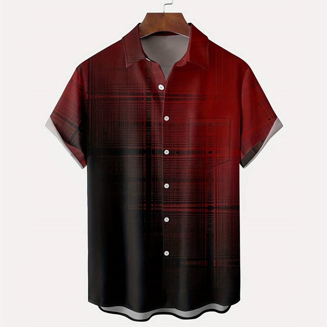 Summer Youth Men's Printed Shirts