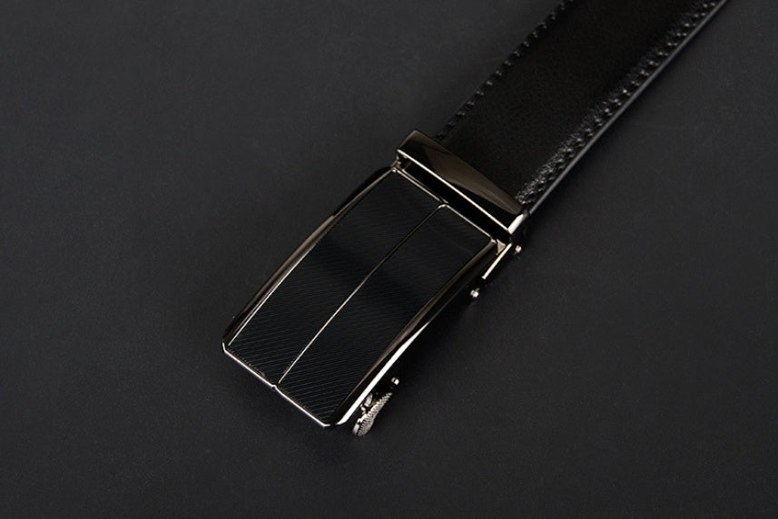 Male pin buckle belt