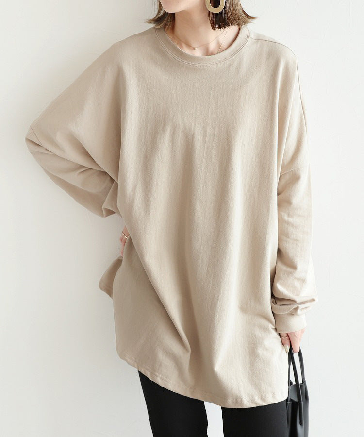 Women's Loose Mid-length Sweater