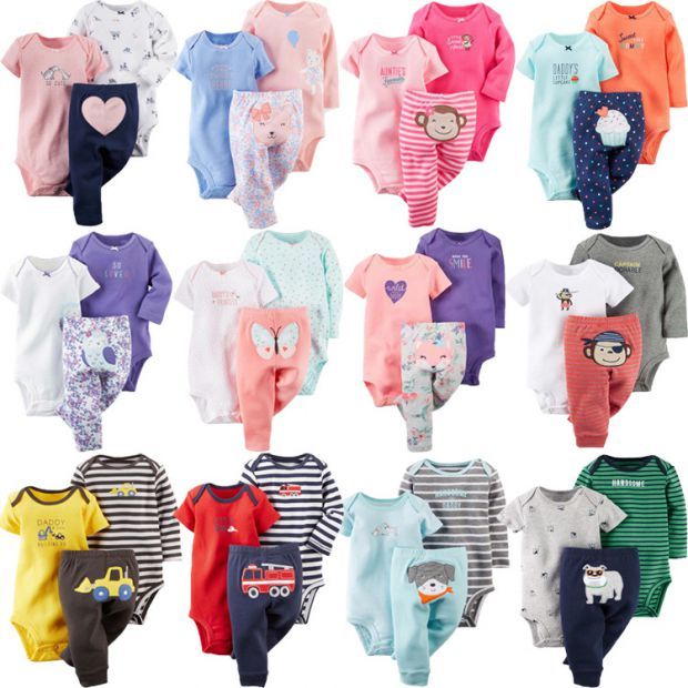 Baby Newborn Clothes Romper Jumpsuit Girls Boy Rompers