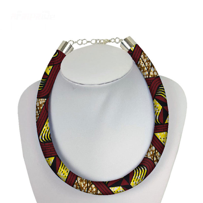 Geometric Women's African Ethnic Necklace