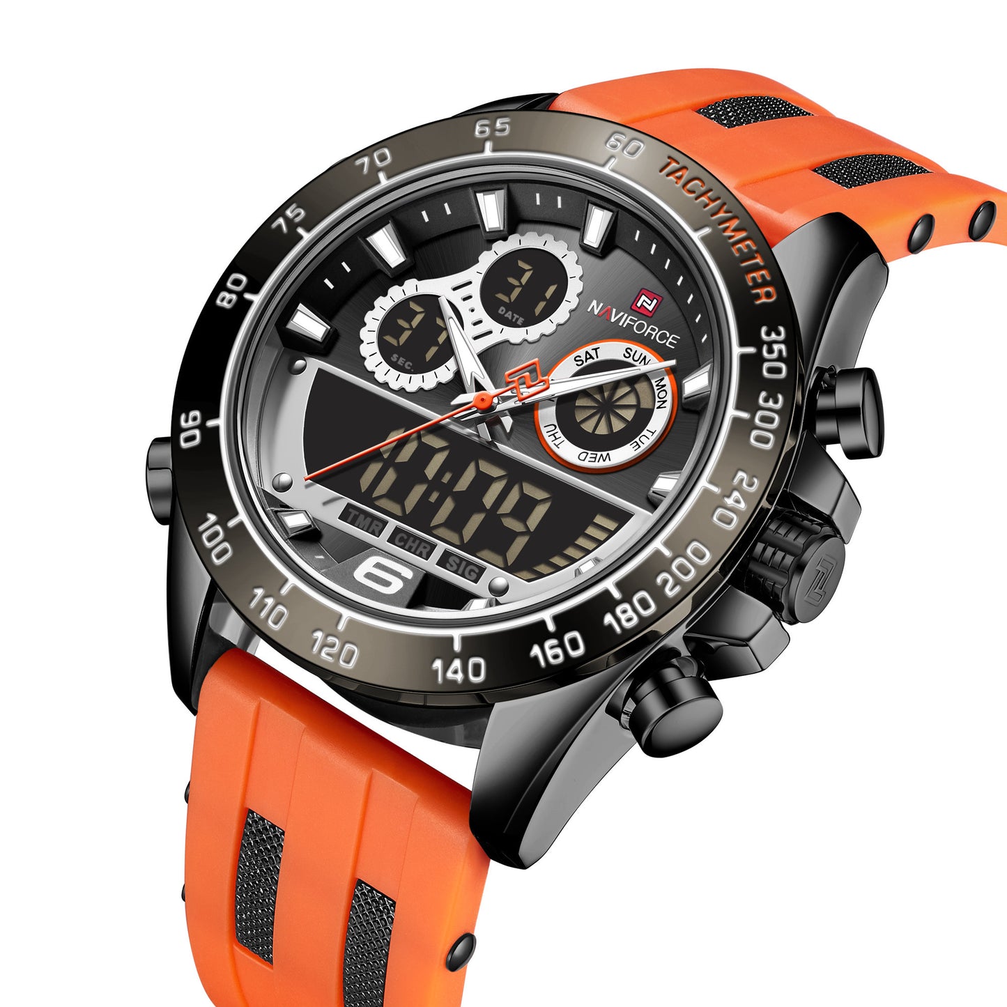 Large Dial Outdoor Waterproof Men's Watch