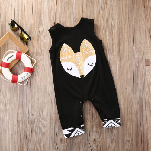 Cute Summer Baby Boy Girl Clothes Tribal Print