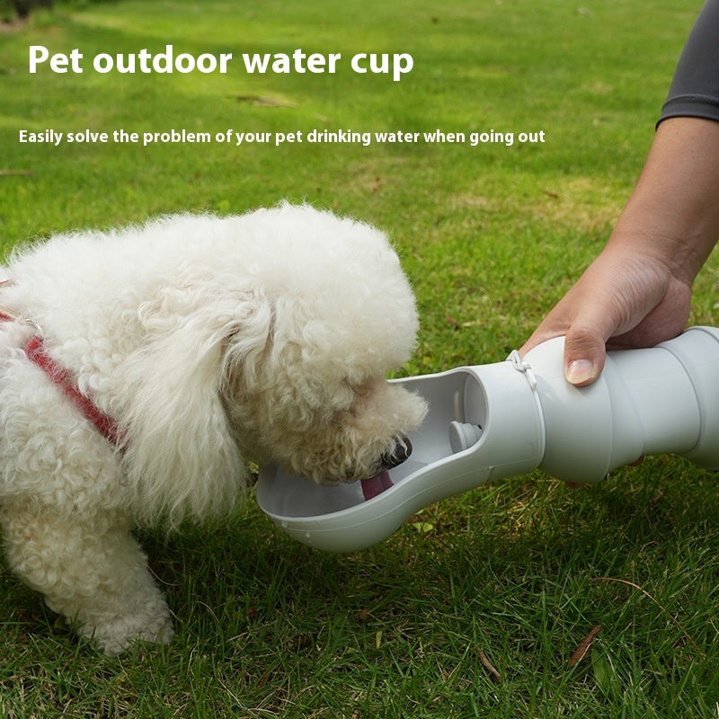 Outdoor Pet Folding Drinking Cup Silicone Portable Cup