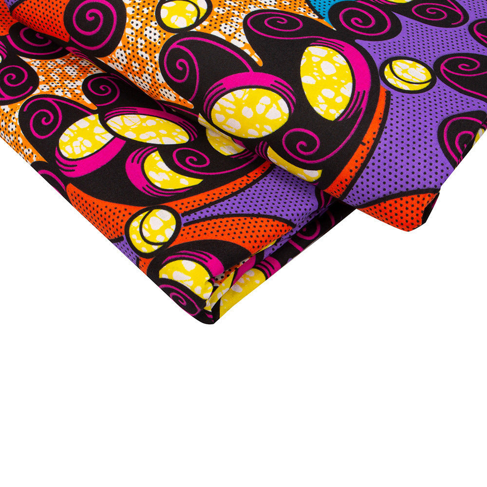 Fashionable African Ethnic Batik Printed Fabric