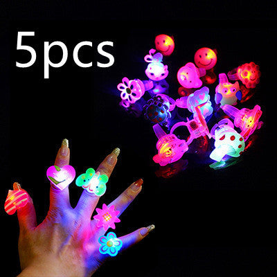 Christmas Light Ring Children's Toys Ring Lamp Push Activities Small Gifts Christmas Gifts