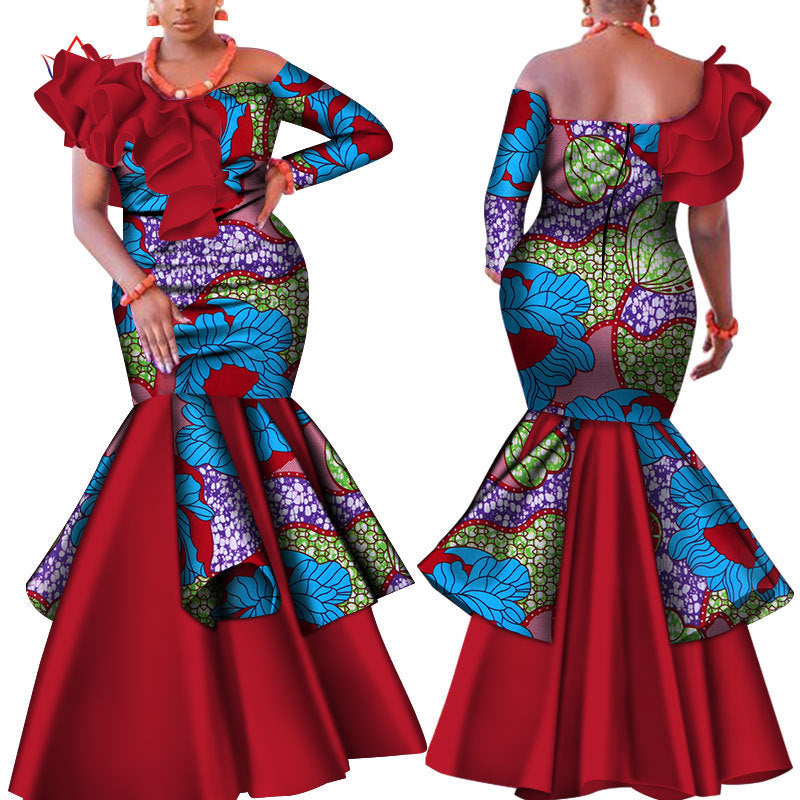 Wedding Party Dresses Traditional African Costumes