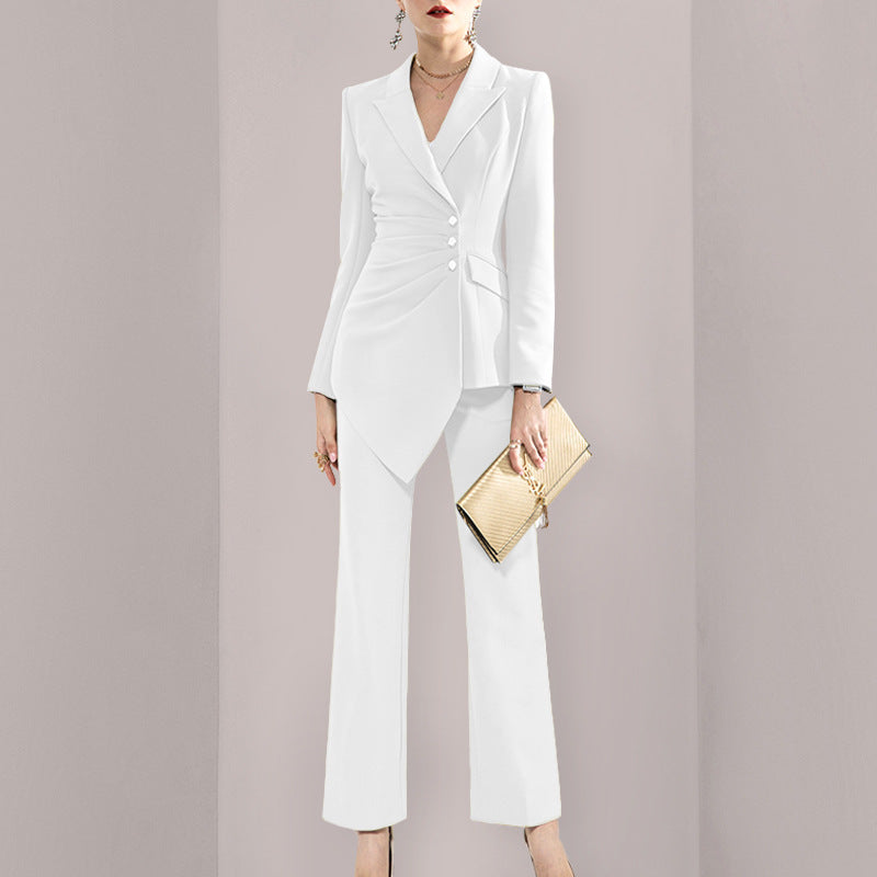 Women's Fashionable Ladies' Irregular Suits For Trimming