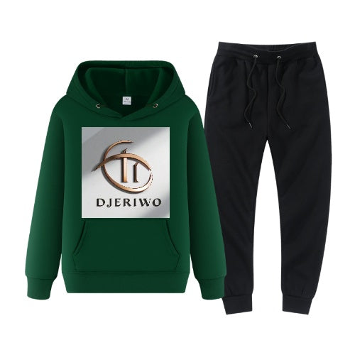 Men's 2-piece Hoodie & Jogger Sweatpants - Long Sleeve Pocket Pullover Tracksuit