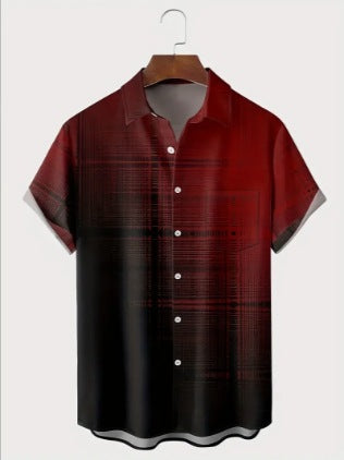 Summer Youth Men's Printed Shirts