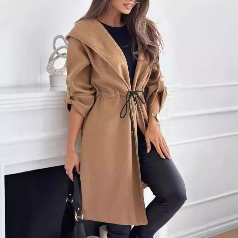 Women's Casual Long Sleeve Fall Winter Coat