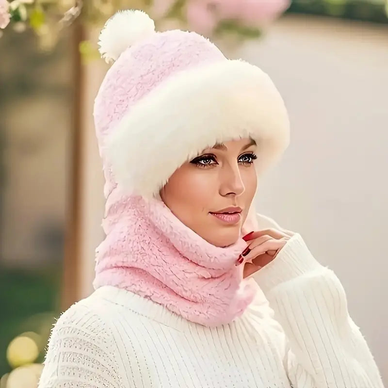 Soft & Cozy One-Piece with Ear Protection, Neck, and Face Cover