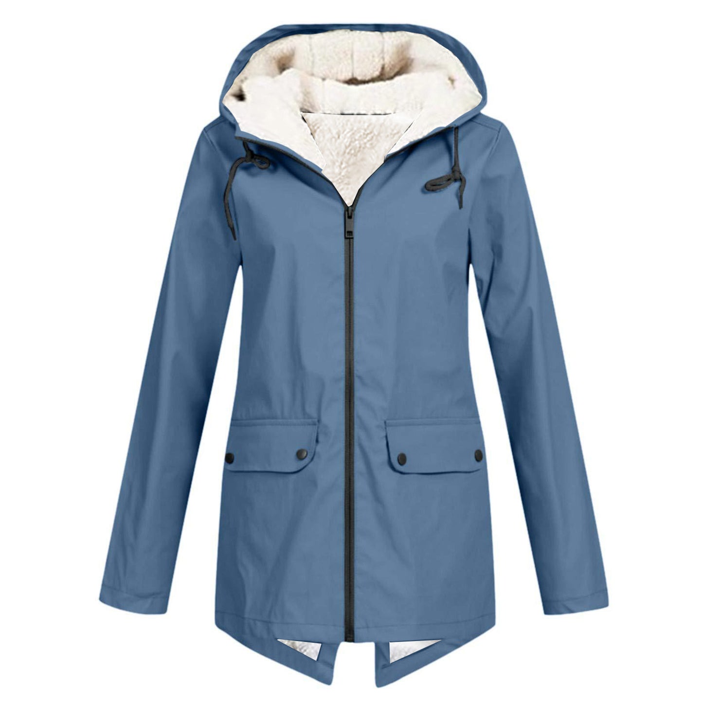 Shell Jacket European And American Autumn And Winter Outdoor Fleece Padded Coat