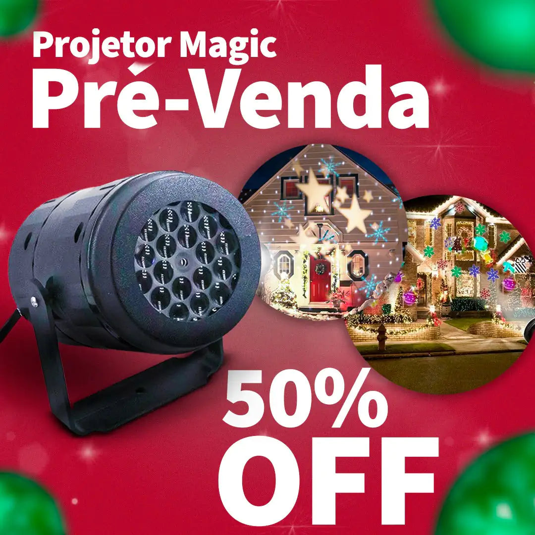 Projecteur magique de Noël - Soldes avant Noël