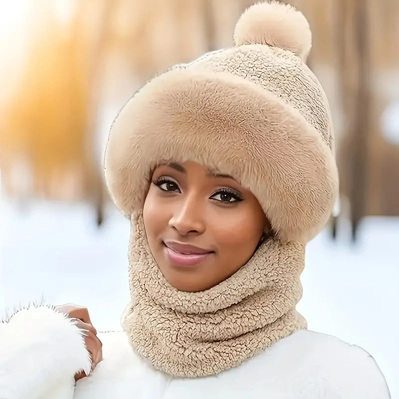 Soft & Cozy One-Piece with Ear Protection, Neck, and Face Cover